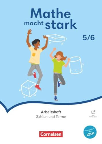 Mathe Cornelsen Verlag Mathe macht stark 5./6. Schuljahr - Sekundarstufe I - Zahlen und Terme - Arbeitsheft mit Erklärvideos