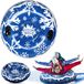 PlaySo toboggan gonflable, bleu marine