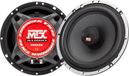 MTX AUDIO TX665C coaxiale luidspreker, 16,5 cm, 2-weg, 90W RMS, aluminium chassis, neodymium zijden tweeter