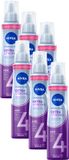NIVEA Extra Strong Styling Mousse - Haarmousse - met Panthenol en Vitamine B3 - Voordeelverpakking - 6 x 150ml