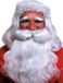 Rubie's PartyxPeople GmbH Kerstpruik met lange baard be