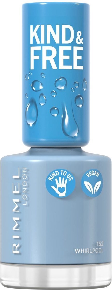 Rimmel London Rimmel Kind & Free Nagellak - 152 Tidal Wave Blue