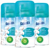 At Home Automatische Spray Navulling Fris Katoenlinnen - 3 x 250 ml - Voordeelverpakking