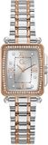 Gc Gc Plaza Mid Size Metal Analoog Quartzhorloge Zilverkleurig En Roségoudkleurig Kast Gemaakt Van 100% Roestvrij Staal En Een Armband Van 100% Roestvrij Staal 25 Z29008L1MF