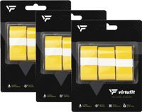 VirtuFit Pro Padel Overgrip - Geel - Set van 9