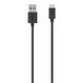 Belkin USB A - Micro-USB, 2m, Zwart
