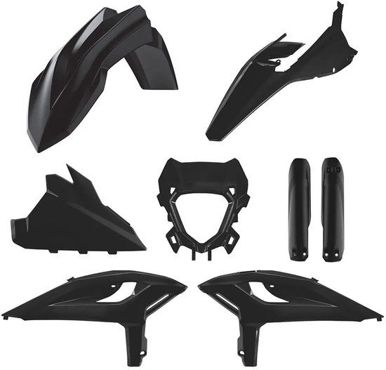 Polisport Off Road Full Beta Rr X-pro 2t/4t 25- Plastic Set Black