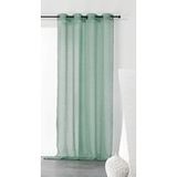 Linder Voilage Uni Et Tamisant En Poly/lin Bleu Ciel 150x240 Cm