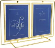 Henzo Platinum Double Swing Collagelijst voor 2 foto's 13x18 cm Goud