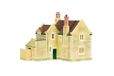 Het Hornby Het zuidoostelijke treinstation van Hornby | Modelaccessoires, miniatuur diorama landschap voor Hornby treinsets, levensechte bouwmodellen, schaal 1:76