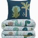 Good Morning Muller Textiles BV All-in One Lazy Kinderdekbed Dino - Dekbed voor het hele jaar 140 x 200 cm + 1 kussensloop
