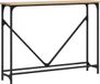 vidaXL Consoletafel Sonoma eiken 102x22,5x75 cm bewerkt hout
