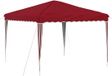 vidaXL Pop-up Feesttent Bordeauxrood Oxford Stof 288 x 288 x 245 cm