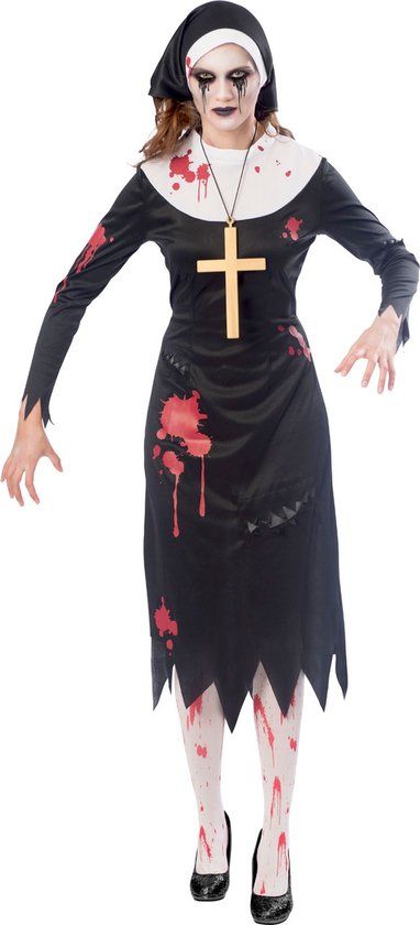 Amscan Zombie Non Costume - Black/Red - Size M/L - Women's Halloween Dress Up