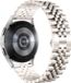 By Qubix Qubix Stalen band - Starlight / sterrenlicht - Geschikt voor Garmin Forerunner 970 / 570 (47mm) / 255 - Smartwatch bandje 22mm