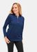Goldner Poloshirt Glad gebreide trui met overhemdkraag