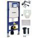 Geberit Duofix UP-320 Inbouwreservoir + Drukplaat Blanc