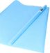 Bellatio Decorations Inpakpapier - 3 rollen - lichtblauw - 200x70 cm - cadeaupapier