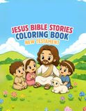 Jesus Bible Stories Coloring Book
