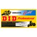DID CHAIN 630V (Black & Black) - Length: 98 links with rivet joint (ZJ)