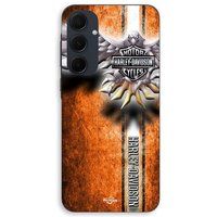 Maniacase Coque Pour Samsung galaxy A55 Harley Davidson Motor Aigle