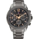 Tommy Hilfiger TH1792061 Heren Horloge - Grijs Staal - 46 mm