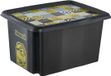 Keeeper opbergbox Karolina Minions Mosaic, 15 liter, zwart