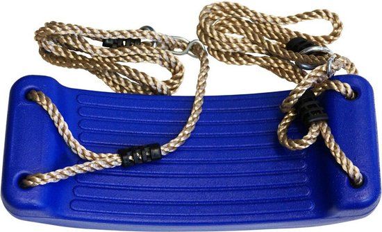 Merkloos Blauwe schommel 40 cm voor kinderen