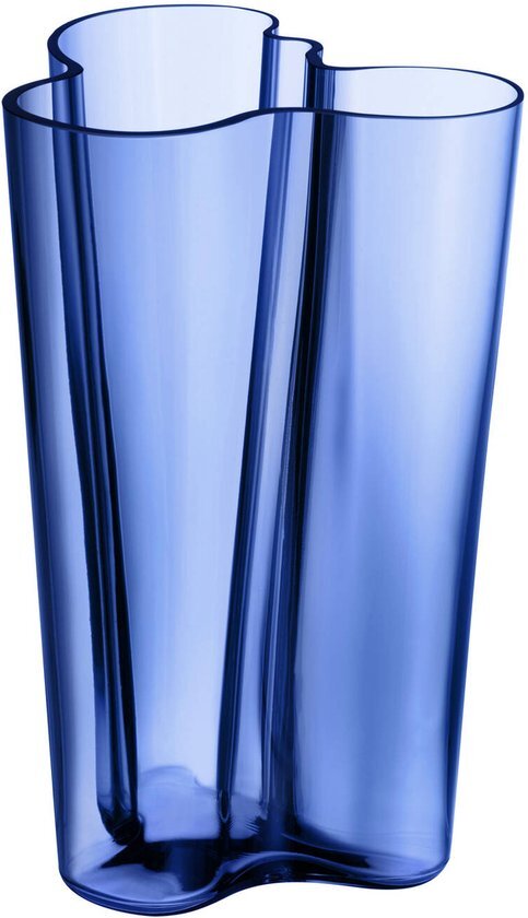 Iittala Alvar Aalto Vaas H 25,1 cm - Ultramarine Blue