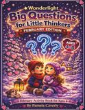 Wonderlight Big Questions for Little Thinkers February Edition: A February Activity Book for ages 4-8