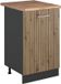 Vicco Keukenonderkast R-Line, Artisanaal eiken/Antraciet, 50 cm