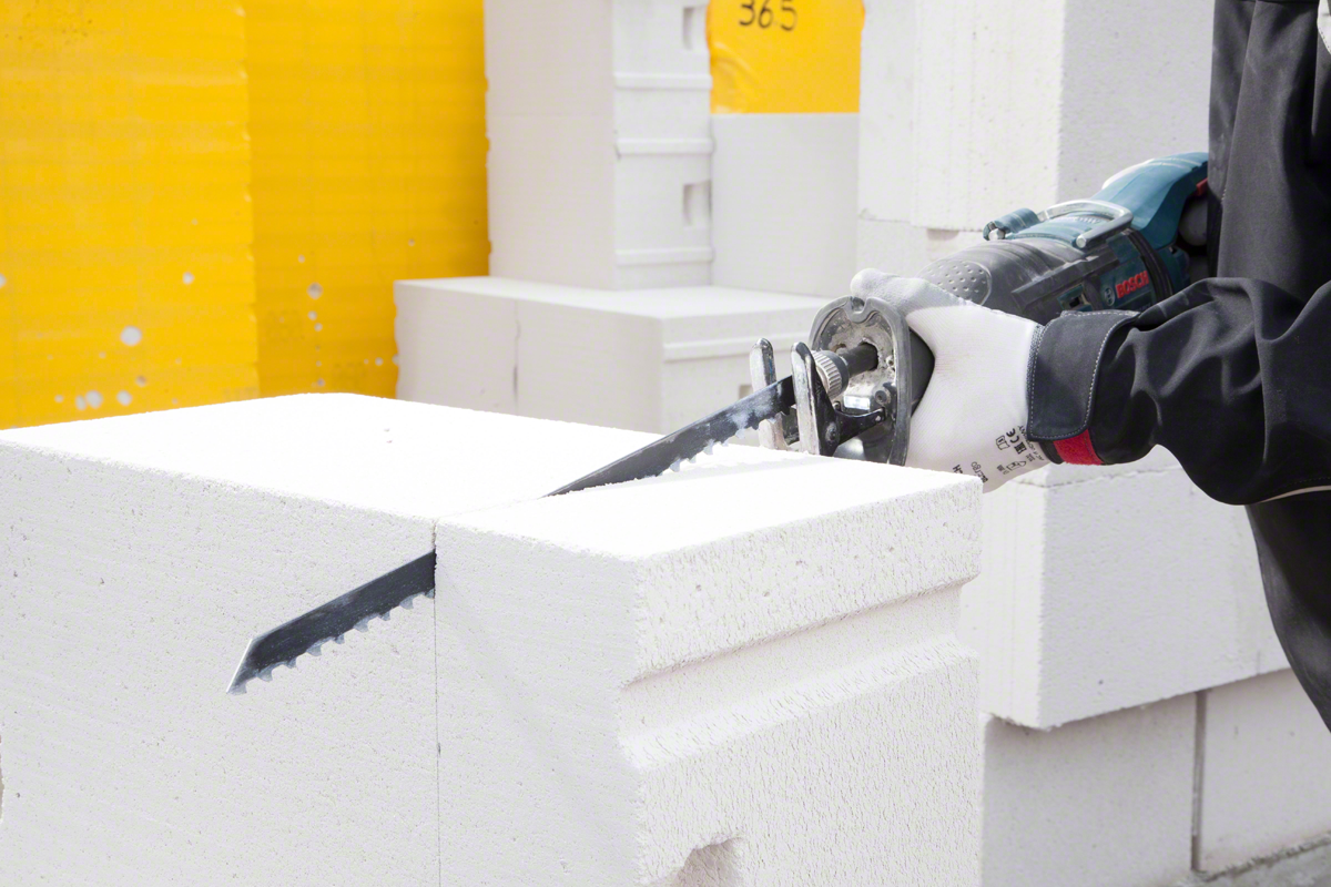 Bosch S 1241 HM Endurance reciprozaagbladen voor cellenbeton