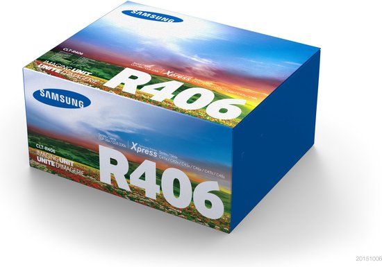 Samsung CLT-R406 Drum - Black, Green - 16000 Pages