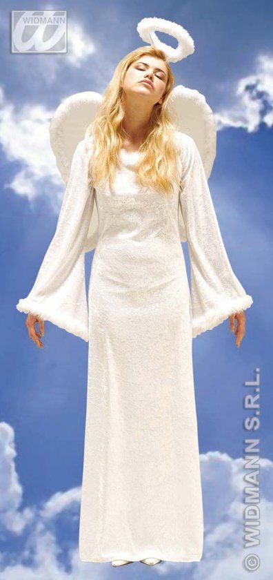 Widmann Engel Kostuum Engel Luxe Angel Of Harlem Vrouw Large