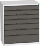 Bott Verso+ Schuifladekast Werkplaats - 7 laden - 900x800x550mm