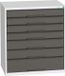 Bott Verso+ Schuifladekast Werkplaats - 7 laden - 900x800x550mm