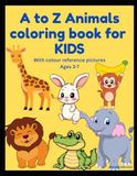 A to Z Animals Coloring Book for Kids