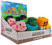 Minecraft Porte-clés en peluche multicolore pour enfants