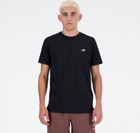 New Balance Run T-Shirt Men - Black - Size 2XL