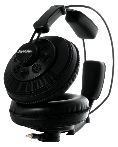 SUPERLUX HD668B - Hoofdtelefoon (over oor) - Bedraad - Zwart