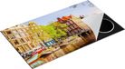 Chefcare Inductie Beschermer Amsterdamse Gracht tijdens Zonsondergang - 89,6x51,6 cm - Inductie Mat