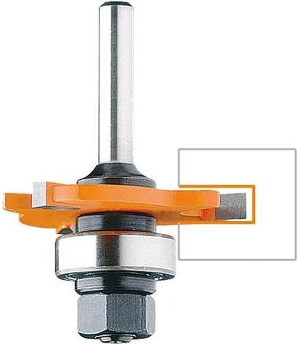 CMT Orange Tools Hm schijffrees 47,6 x 4 mm. met spindel+lager