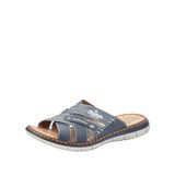 Rieker Heren Kruisbandslippers Grijs - Maat 43