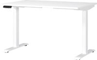GERMANIA GW-Mailand Hoogteverstelbaar Zit-sta-bureau T-Voet 1,200 (B) x 800 (D) x 1,200 (H) mm Spaanplaat, metaal