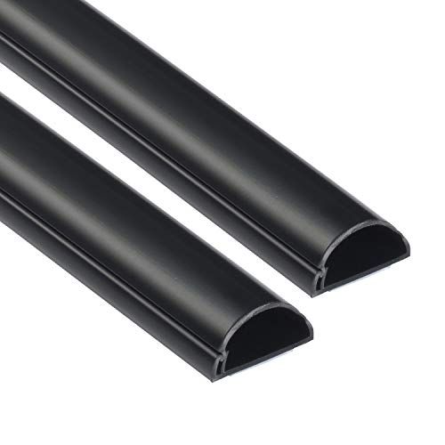 D-Line Mini Kabelgoot - 2 x 1m - Zwart