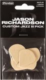 Jason Jim Dunlop Jason Richardson Signature Custom Jazz III Ultex Plectrums - 1.38 mm - Player's Pack (6 stuks)