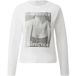 s.Oliver T-shirt à manches longues douces avec pierres décoratives pour femmes