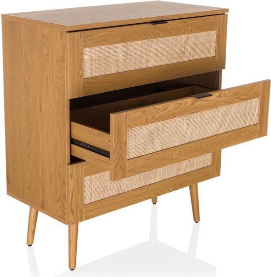 hjh office BOHEO K - Commode Eiken - Ladekast - Scandinavisch & Basic