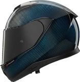 Nolan X-904 Ultra Carbon Liquido Helm - Blauw, L