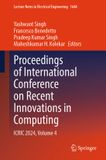 Proceedings Springer Nature Lecture Notes in Electrical Engineering1648- Proceedings of International Conference on Recent Innovations in Computing